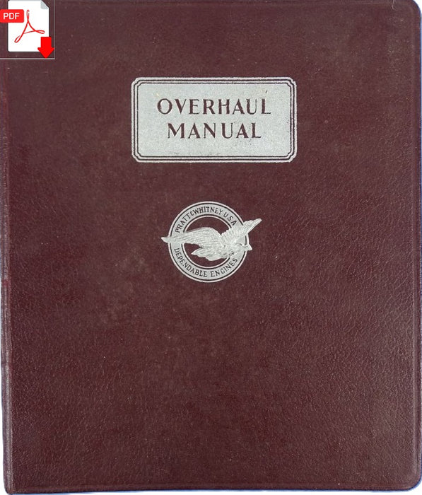 Pratt & Whiney Double Wasp Overhaul Manual (ebook)