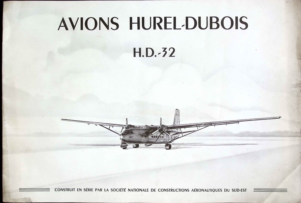 Hurel-Dubois HD.32 (brochure originale 1956)