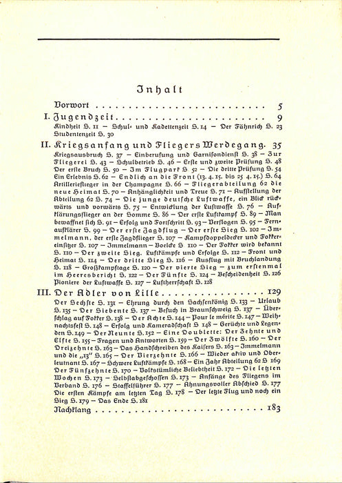 Immelman, der Adler von Lille (1934) (édition numérique)