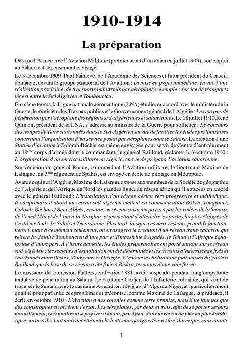 L'aviation militaire en Algérie (1912-1918) (ebook)