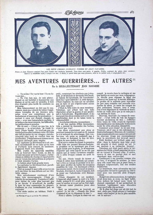La Vie Aérienne Illustrée #142 31 Juillet 1919 (Copie)