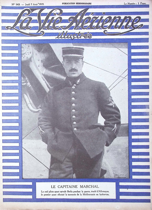 La Vie Aérienne Illustrée #143 7 Août 1919 (Copie) (Copie)