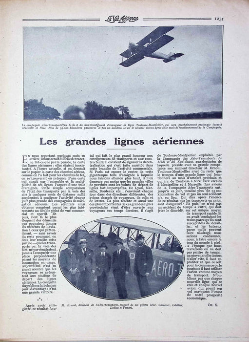 La Vie Aérienne Illustrée #193 22 Juillet 1920