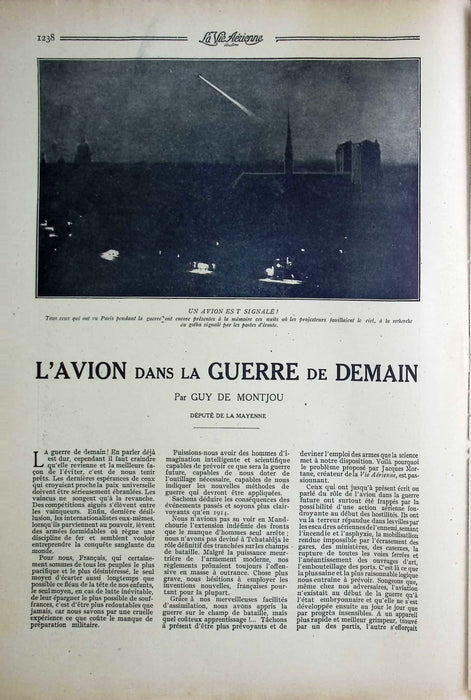 La Vie Aérienne Illustrée #194 29 Juillet 1920