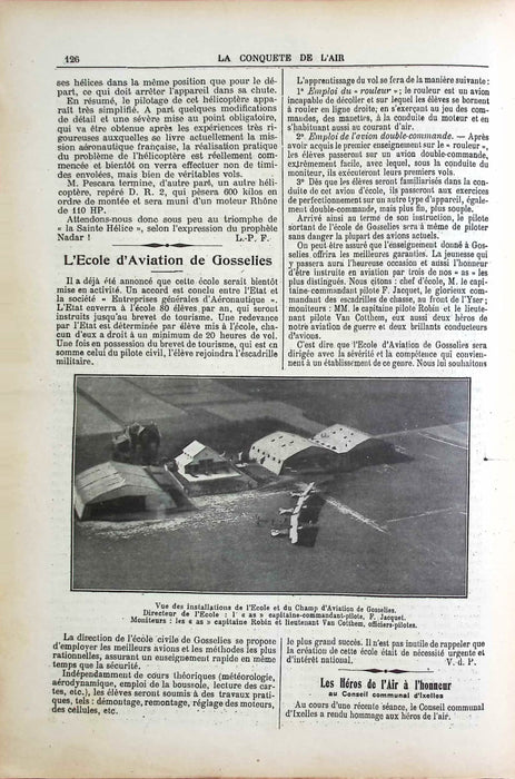 La Conquête de l'Air 1921 05 01