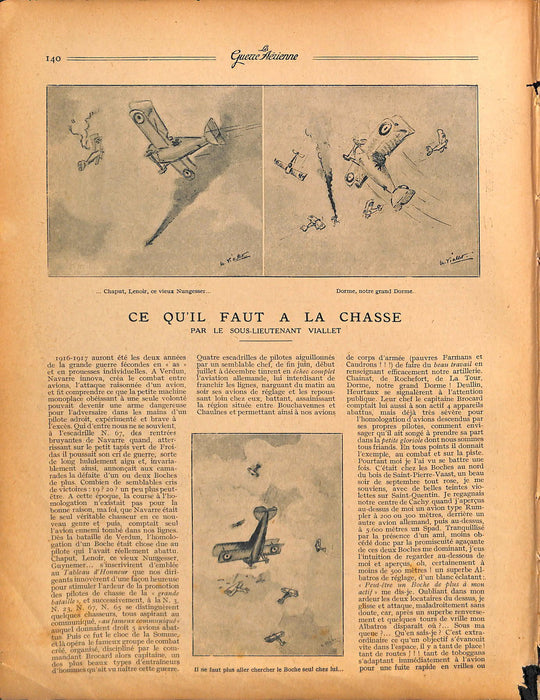 La Guerre Aérienne Illustrée - 1918 01 January