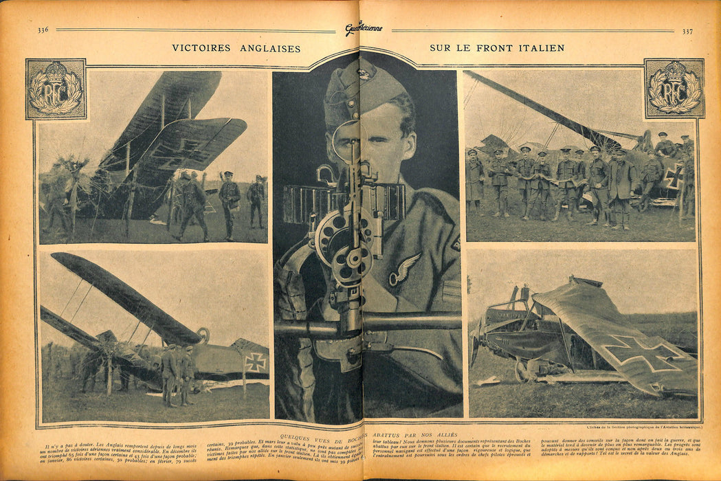 La Guerre Aérienne Illustrée - 1918 04 Avril