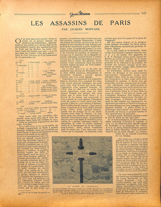 La Guerre Aérienne Illustrée - 1918 04 Avril