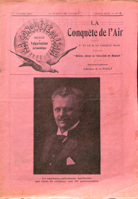 La Conquête de l'Air 1923 02 01