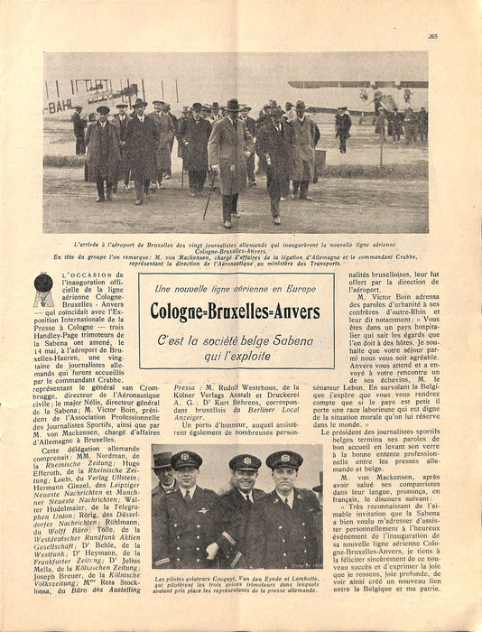 La Conquête de l'Air 1928 06