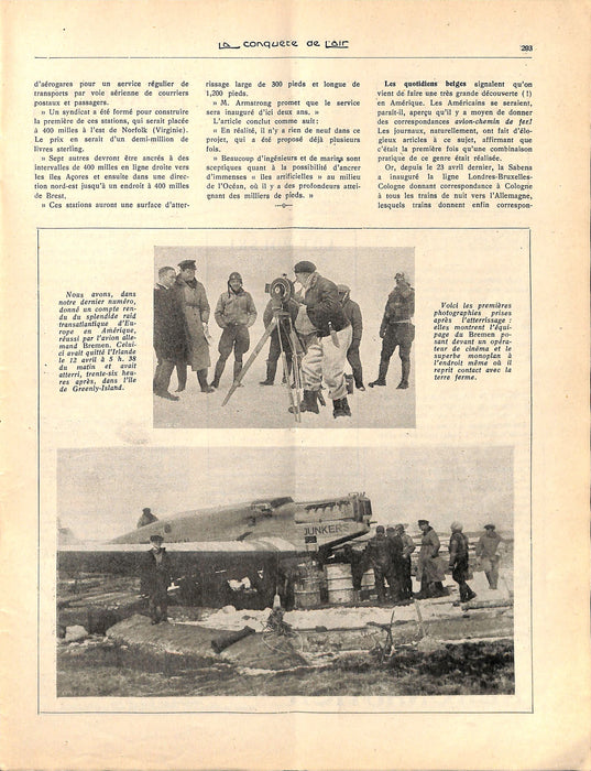 La Conquête de l'Air 1928 06
