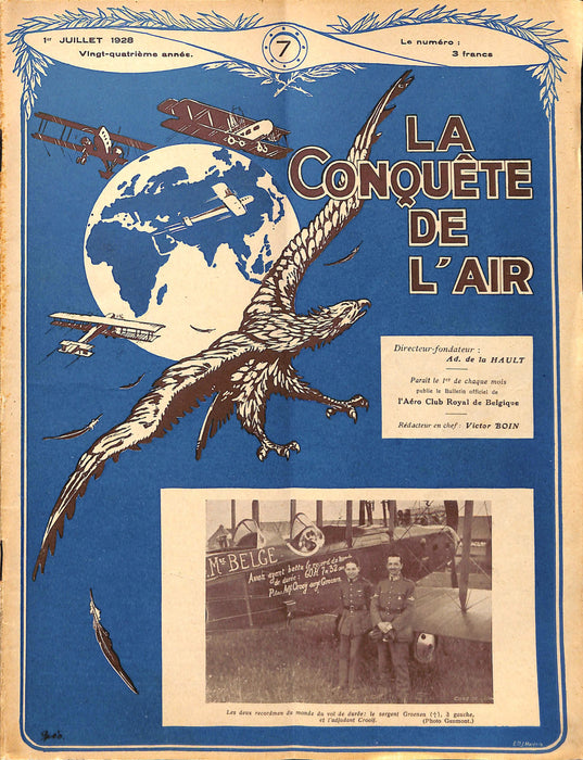 La Conquête de l'Air 1928 07