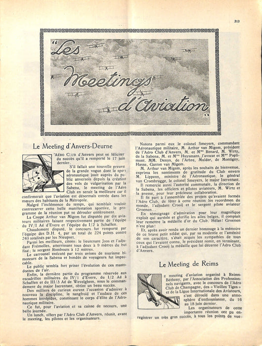 La Conquête de l'Air 1928 07