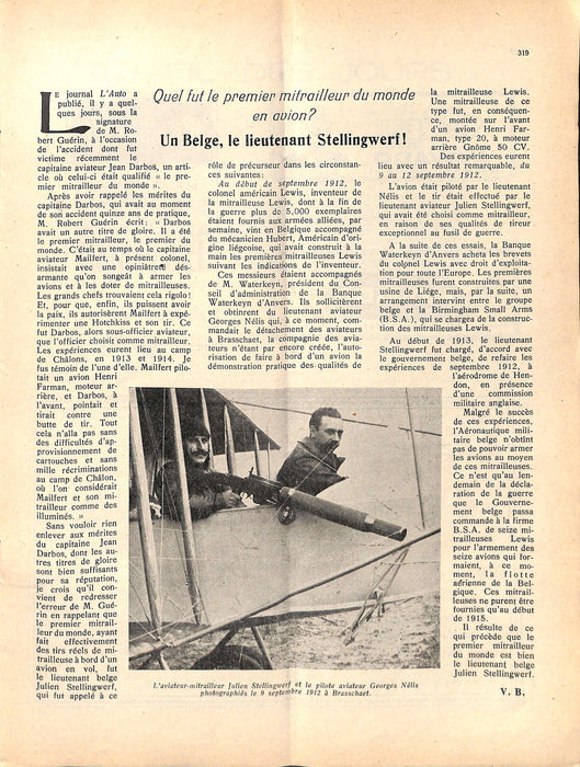 La Conquête de l'Air 1928 07