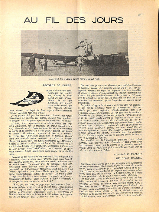La Conquête de l'Air 1928 07