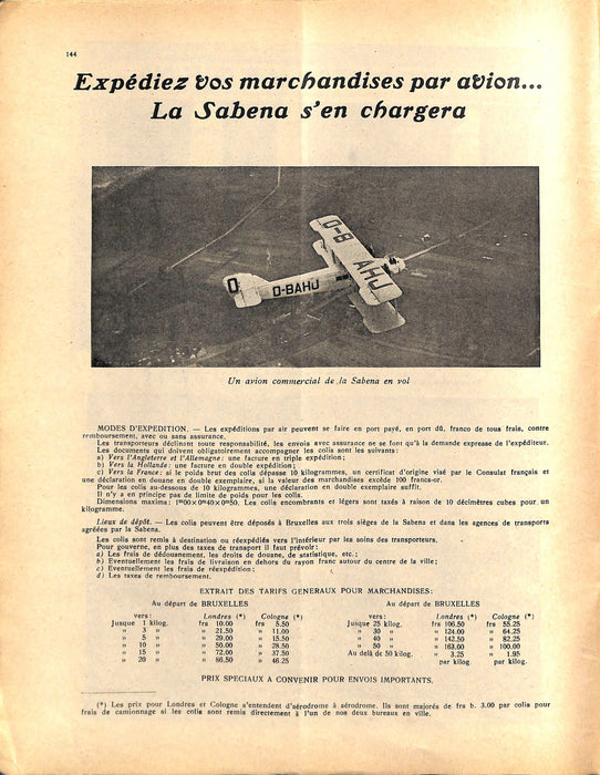 La Conquête de l'Air 1929 03