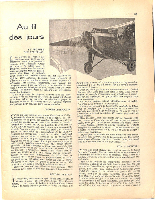 La Conquête de l'Air 1929 03