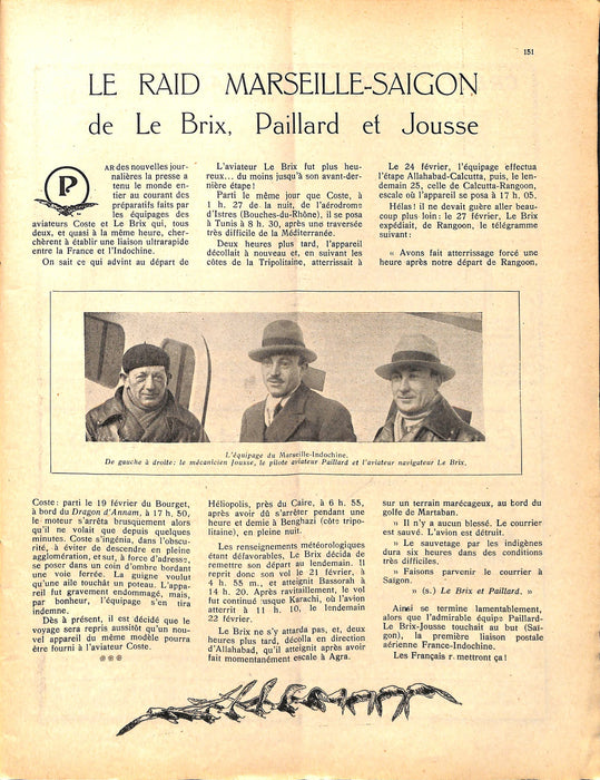 La Conquête de l'Air 1929 03