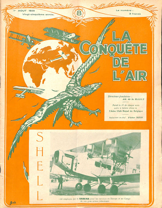 La Conquête de l'Air 1929 08