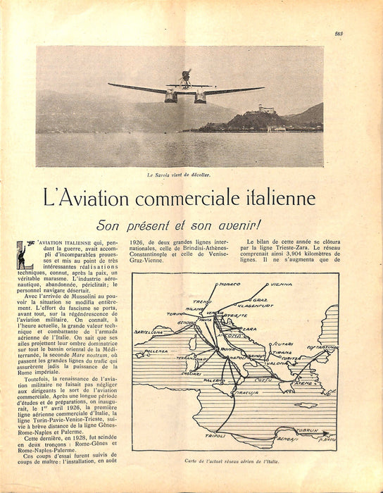 La Conquête de l'Air 1929 08