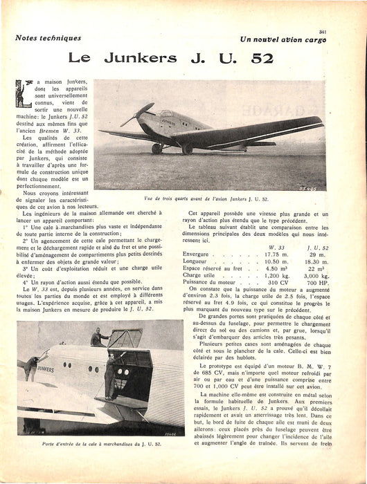 La Conquête de l'Air 1931 05