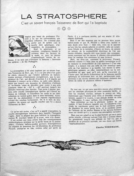 La Conquête de l'Air 1931 07