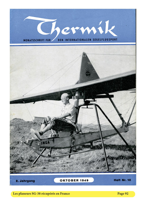 Espace Air Passion Angers - Les planeurs SG-38 français