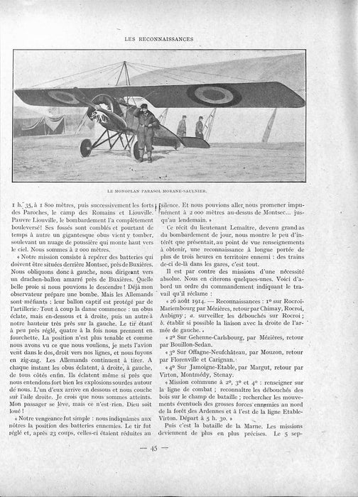 Mortane, Jacques - Histoire Illustrée de la Guerre Aérienne I 1920  (édition numérique)