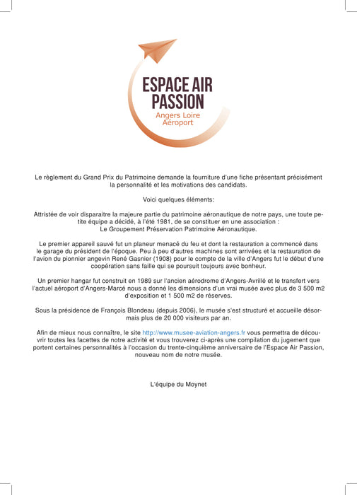 Espace Air Passion Angers - Moynet 360 - 6 Jupiter
