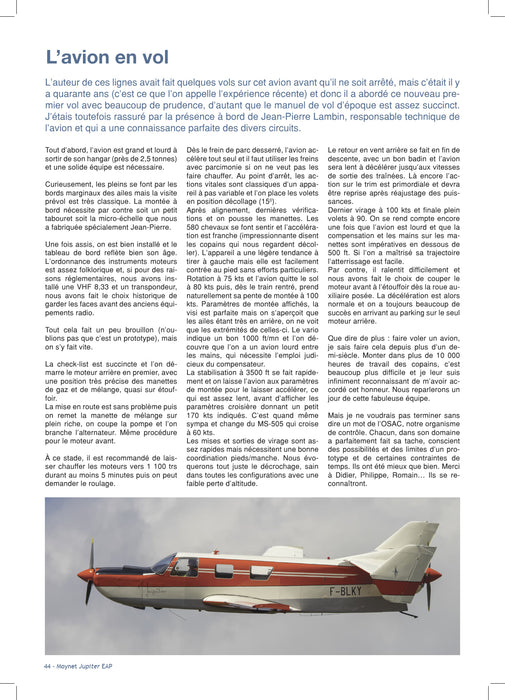 Espace Air Passion Angers - Moynet 360 - 6 Jupiter