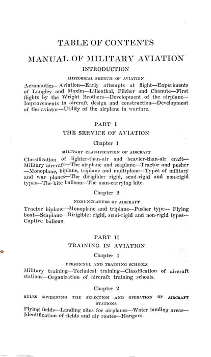 Müller H L - Manual of Military Aviation (1917) (édition originale)