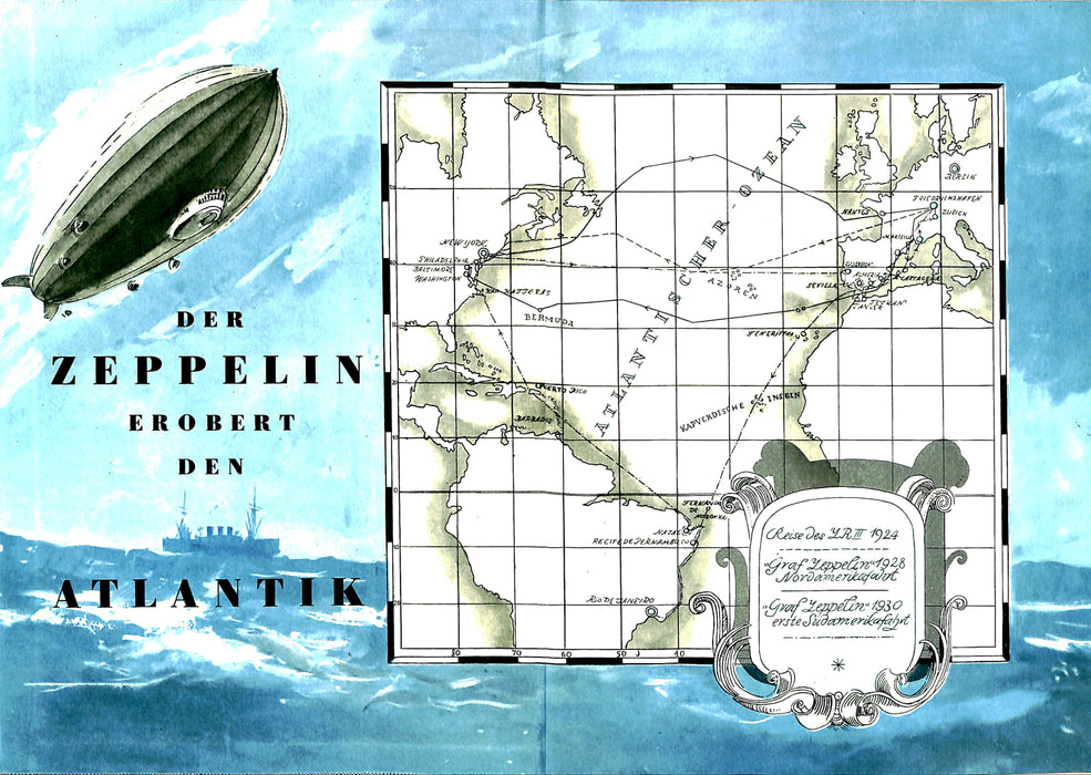 Rackwitz Erich - Journeys and adventures aboard the Zeppelin (1960) (Original edition)