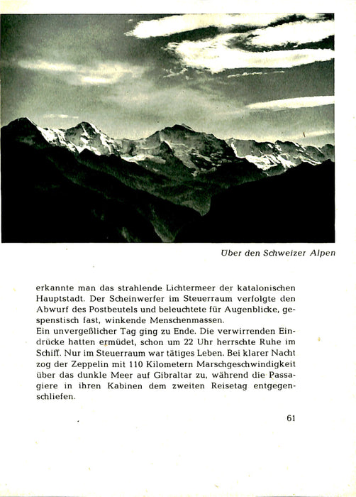 Rackwitz Erich - Journeys and adventures aboard the Zeppelin (1960) (Original edition)
