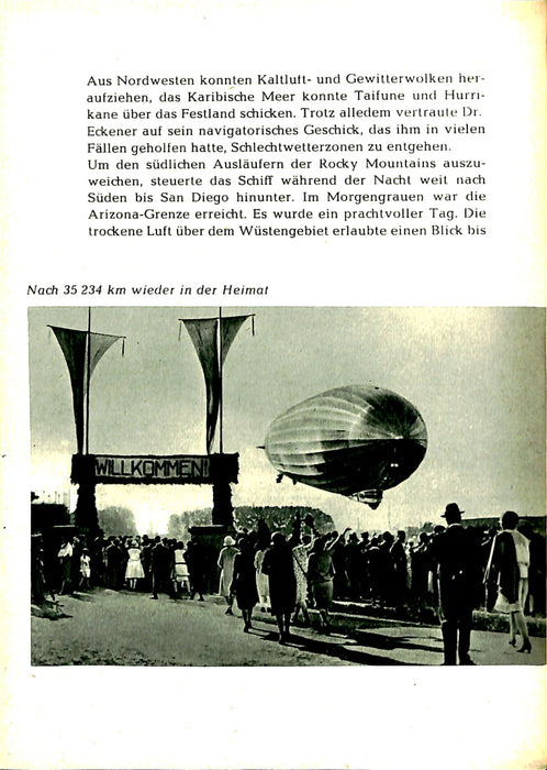 Rackwitz Erich - Journeys and adventures aboard the Zeppelin (1960) (Original edition)