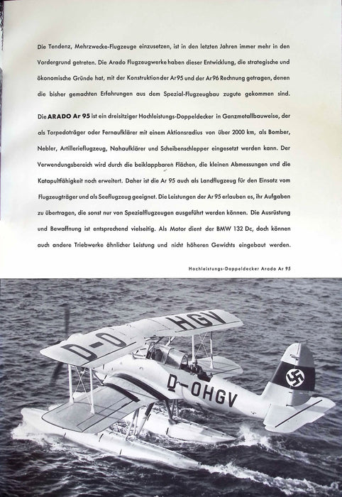 Reichsverband der Deutschen Luftfahrtindustrien Herbst 1938 (original imprimé)