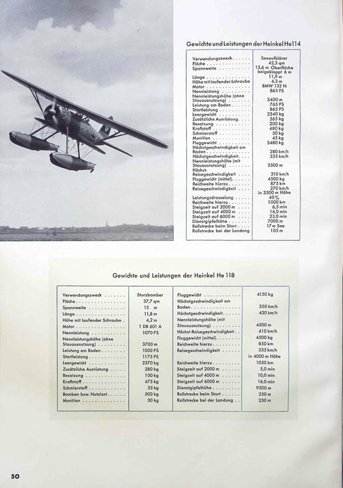 Reichsverband der Deutschen Luftfahrtindustrien Herbst 1938 (original imprimé)