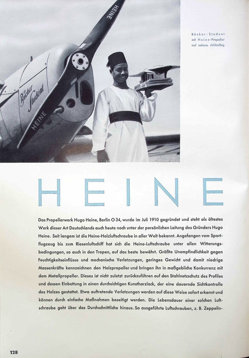 Reichsverband der Deutschen Luftfahrtindustrien Herbst 1938 (original imprimé)