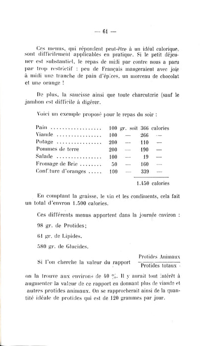 Robin Yves - Contribution à l’étude de l’alimentation de l’aviateur (1953) (édition originale)