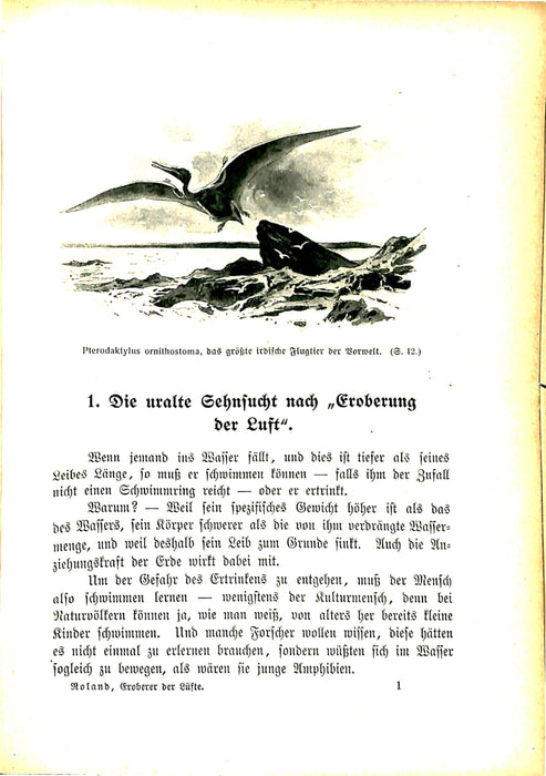 Roland E P A - Conqueror of the skies. Zeppelin, its master (1908) (Original edition)