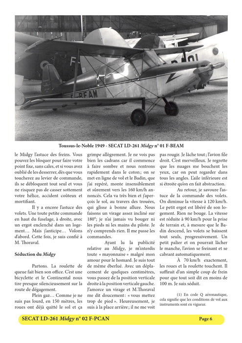 Espace Air Passion Angers - SECAT LD-261 Midgy