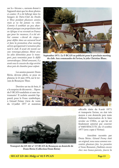 Espace Air Passion Angers - SECAT LD-261 Midgy