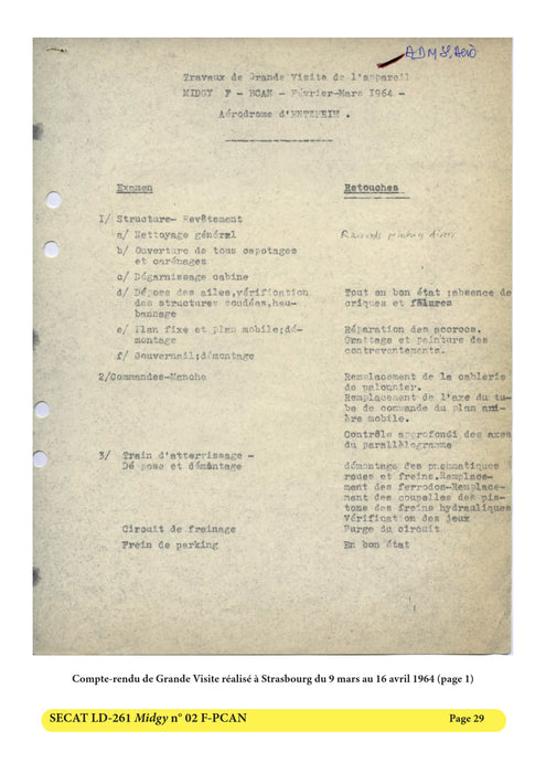 Espace Air Passion Angers - SECAT LD-261 Midgy