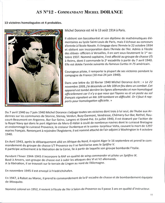 Saint-Yves Yves - Palmares des as de l’aviation de chasse 1939-1945 (2013) (édition imprimée)