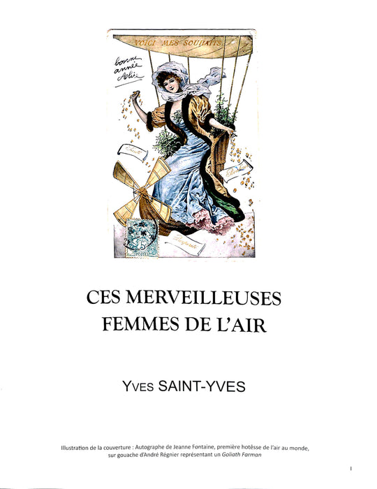 Saint-Yves, Yves - Ces merveilleuses femmes de l'air (print)