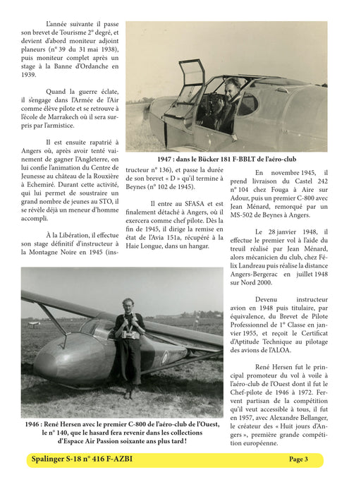 Espace Air Passion Angers - Spalinger S-18