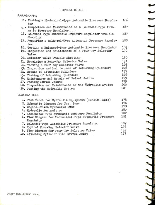 Thompson, James - Manuel for aircraft hydraulics (1942) (original printed)