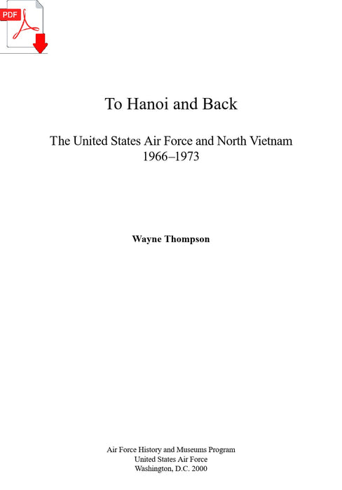 Thompson, Wayne - To Hanoi and back