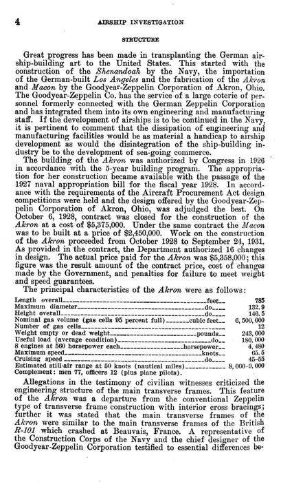 US Congress - Dirigible disasters - Les désastres de dirigeables (1933) (numérique)
