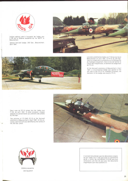 Verheggen, Robert - F-104G Histoire du Lockheed Starefighter en service à l'OTAN (édition originale)(1982)