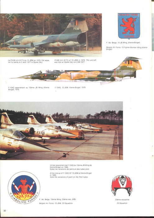 Verheggen, Robert - F-104G Histoire du Lockheed Starefighter en service à l'OTAN (édition originale)(1982)